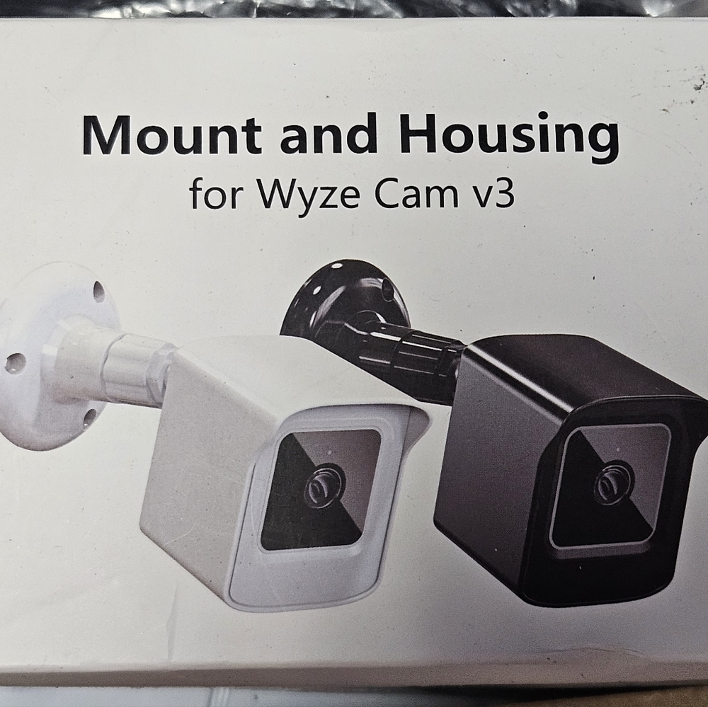 Mount and Housing for Cameras | 2 Pack | White | Weatherproof